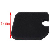 Hipa 753-06954 Air Filter Compatible with MTD Troy Bilt TB21EC TB27BC TB32EC TB42BC TB80EC TB2040XP TB2044XP Trimmer Brushcutter (Pack-of-8)